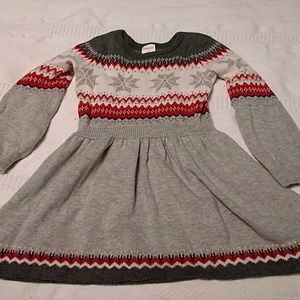 Girls sweater dress